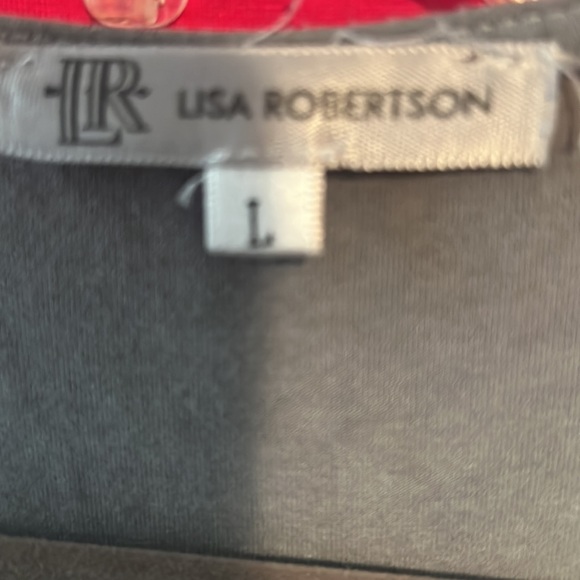 Lisa Robertson Blouses-EUC! Black & grey in a large & rose blush in a medium. - Picture 11 of 14